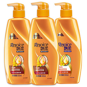 9日0点、88VIP：Rejoice 飘柔 焗油护理洗护套装 （洗500ml*2+护500ml） *2件 81.91元