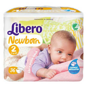 Libero 丽贝乐 婴儿纸尿裤 *2件 78.5元（需用券，合39.25元/件） ￥79