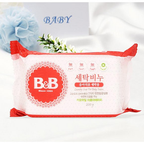 88VIP：B&B 保宁 婴儿洗衣皂 甘菊花香味 200g *10件 65.55元包邮（需用券，合6.56