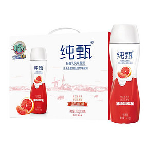 88VIP：蒙牛 纯甄小蛮腰 高端轻酪乳风味酸牛奶 红西柚口味 230g*10盒 *4件 178.6