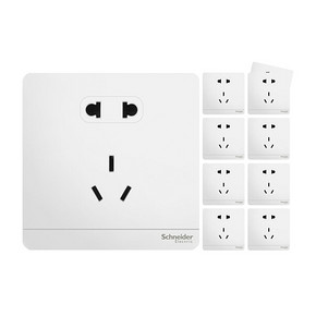 Schneider Electric 施耐德 绎尚系列 E83426 五孔插座 *30件 422.6元包邮（需用券，