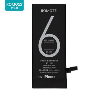 罗马仕 iPhone6/6s苹果6plus/6splus6电池大容量5/5s5c六手机电板 49元