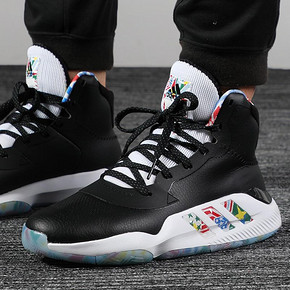 adidas Pro Bounce 2019 黑白Hi 实付到手444元