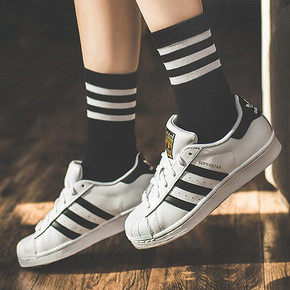 adidas Originals Superstar 白黑金标 实付到手514元