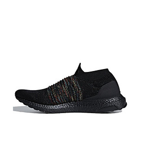 adidas Ultra Boost Laceless 纯黑彩虹 实付到手629元