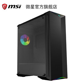 MSI/微星 MPG GUNGNIR 100氪金枪电脑台式机ATX中塔侧透RGB主机箱 649元