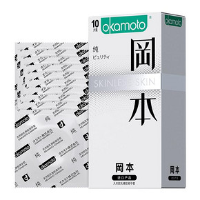 猫超销售 10片x2件，日本 冈本 Skin肤感系列 避孕套 券后39.9元 折合2元/片 （