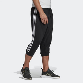 adidas阿迪达斯 休闲针织中裤 促销价199