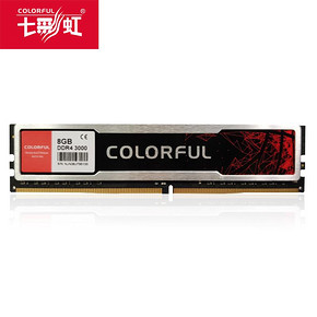 七彩虹（COLORFUL） Battle-AX DDR4 3000 8GB 台式机内存条 199元
