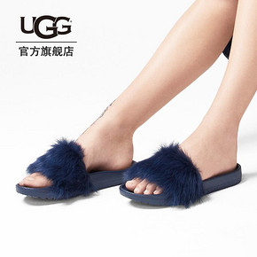 UGG 1018875 夏季新款女士外穿时尚毛凉拖 468元