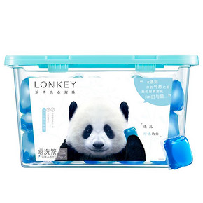 浪奇新熊猫小苍兰洗衣液凝珠球120颗79.85元 *3件 79.85元（合26.62元/件）