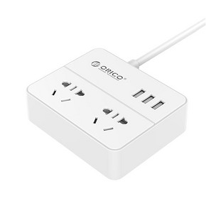 ORICO/奥睿科 插座USB排插接线板桌面创意多功能家用充电多孔插板 49元