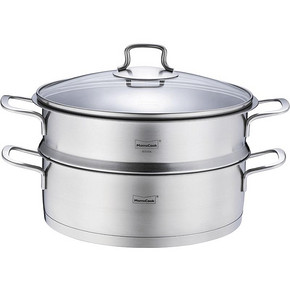 momscook 慕厨 304不锈钢蒸锅 24cm 245元