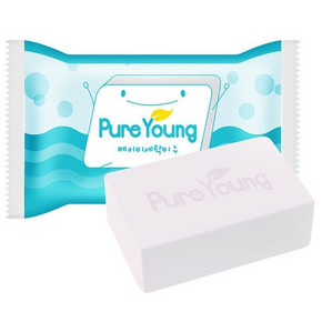 88VIP、凑单品：PureYoung 飘漾 婴幼儿洗衣皂 80g *3件 1.11元（需用券，合0.37元/
