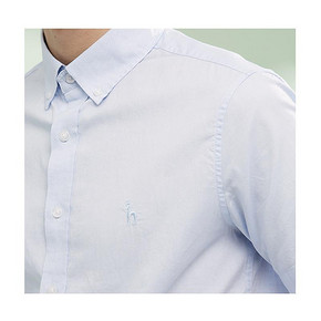 Hazzys 哈吉斯 ATCZK19BF49 男士短袖衬衫 513元