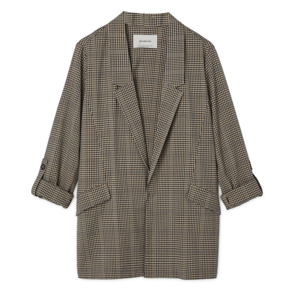 stradivarius 01900496420 女士格纹西服外套 229元 ￥229
