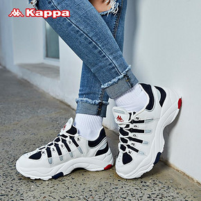 KAPPA卡帕女运动鞋跑鞋复古休闲鞋老爹鞋2019款|K0925MM01 271元