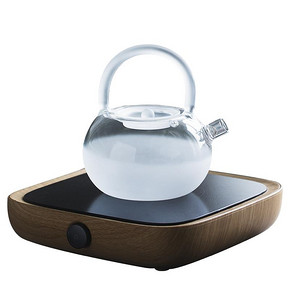 JINUO CERAMICS 基诺陶瓷 日式烧水玻璃壶红把 780ml 88元
