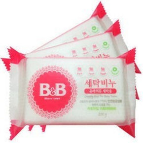 天猫 19日10点： B&B 保宁 婴儿洗衣皂 甘菊花 200g 10块 *2件 125.3元包邮（合6.2