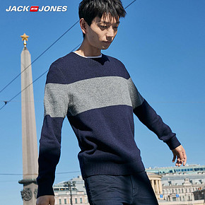 JACK JONES 杰克琼斯 219324539 男款羊毛衫 低至134.5元（前1000件） ￥135