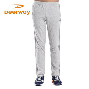 Deerway 德尔惠 73611006 男士针织长裤 89元