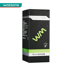 凑单品：屈臣氏 男士补水透爽水份露 50ml 1元 ￥1