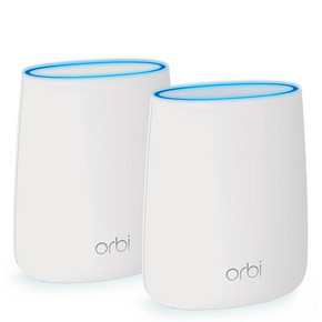￥888 NETGEAR 美国网件 Orbi Mini RBK20 AC2200M分布式路由器