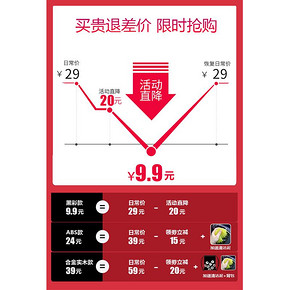 汽车临时停车牌拼豆豆号码牌个性创意挪车电话牌车载移车停靠牌 9.9元
