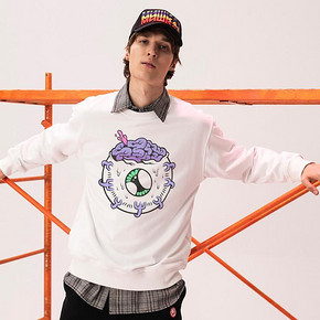 Mishka 2019AW 圆领加绒休闲卫衣 促销价509元