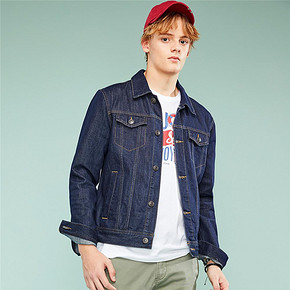 GIORDANO 佐丹奴 01078644 男士牛仔夹克 139.9元