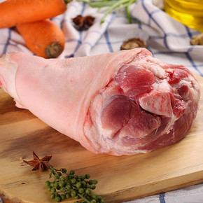依禾农庄 农家自养新鲜猪大肘子肉1kg-1.25kg *2件 196元（合98元/件）