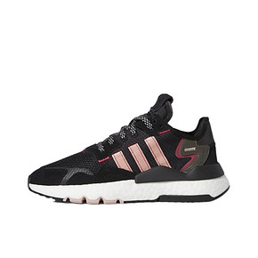 adidas Nite Jogger Black/Pink 黑/粉 到手价720元