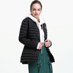 反季特卖：ochirly 欧时力 1JZ3334120 女士羽绒外套 189元包邮 ￥189