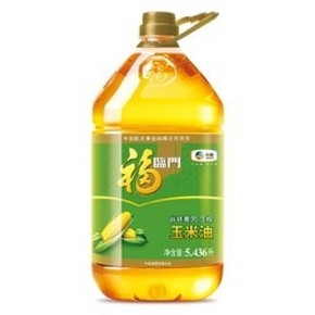 88VIP：福临门 非转基因压榨玉米油 5.436L *3件 116.79元包邮（前6小时） ￥117