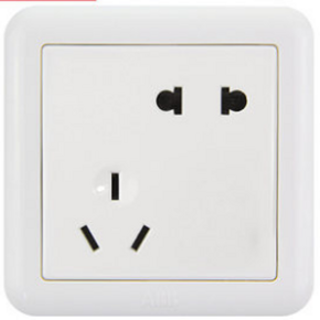 ABB 德静系列 AJ205 五孔插座 *5件 31元（需用券，合6.2元/件） ￥31