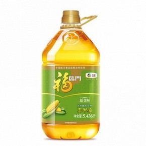 天猫 23日10点、前6小时、88VIP：福临门 非转基因压榨玉米油 5.436L*3件 116.79元