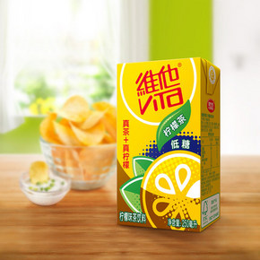 真茶真柠檬，ViTa 维他 低糖柠檬茶 250mlx16盒 x3件 80.54元包邮，88会员77.8元