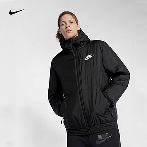Nike 新款保暖连帽运动薄棉服 促销价619