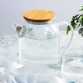 雅集 玻璃冷水茶壶 凉水杯 900ml 35元
