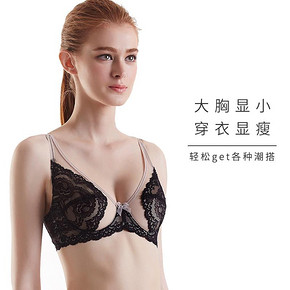 遐内衣 BD0131 女士超薄蕾丝内衣 125元