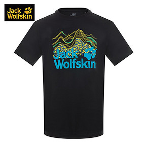 JACKWOLFSKIN 狼爪 C500076 男士户外T恤 96元