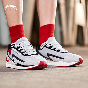 李宁（LI-NING） 紫电 AGCN339 男子运动休闲鞋 198元