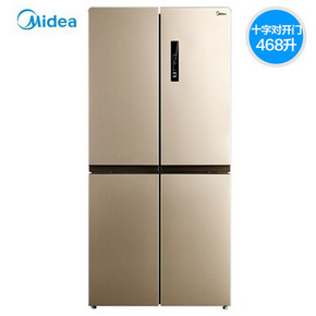 Midea/美的 BCD-468WTPM(E)十字对开四门变频静音节能家用电冰箱 3149元