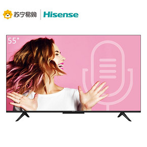 海信（Hisense） HZ55E3D-PRO 4K 液晶电视 55英寸 2499元
