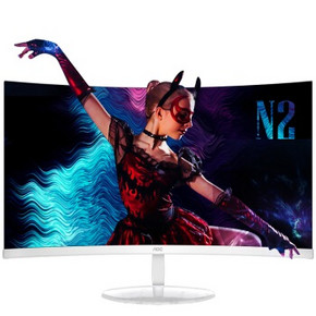 1日0点、历史低价：AOC CU32N2 31.5英寸 VA显示器 （4K、1500R、121%sRGB） 1899元包
