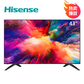 Hisense/海信 HZ43E35A 43英寸高清智能WIFI网络平板液晶电视 1399元