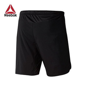 REEBOK锐步 男子健身训练简约短裤 促销价209