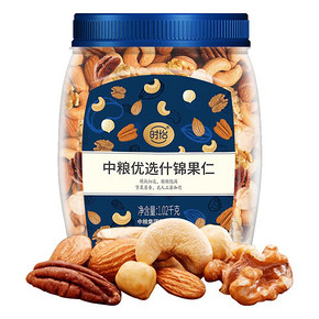 中粮旗下 时怡 什锦坚果仁 1.02kg罐装 109元