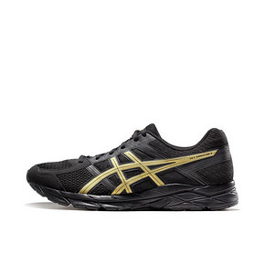 Asics Gel-Contend 4 Black 黑色/金色 到手价329元