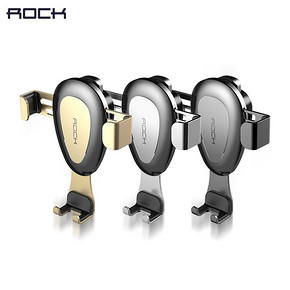 ROCK 车载手机支架汽车用出风口车内卡扣式 6.8元